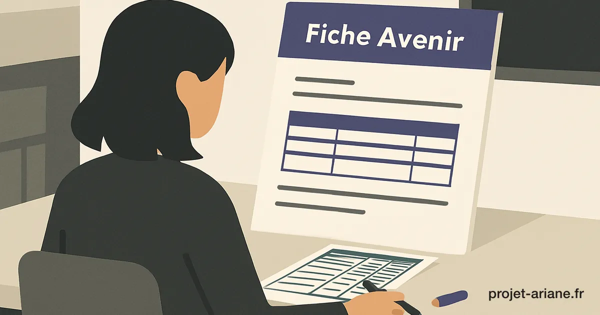 Fiche Avenir Parcoursup : ce que ton lycée écrit sur toi et comment la préparer dès le premier trimestre